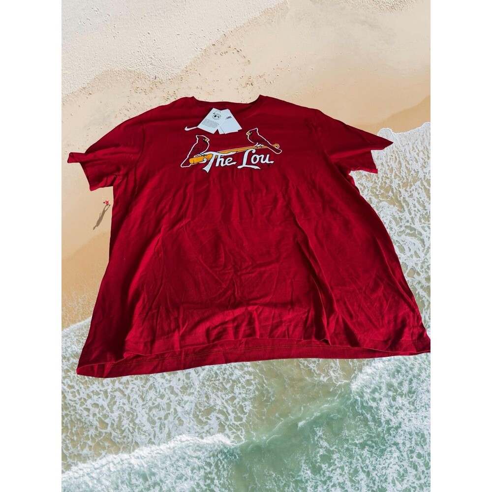 Nike St. Louis Cardinals Paul Goldschmidt MLB Red Shirt  Men’s Size XXL The Lou